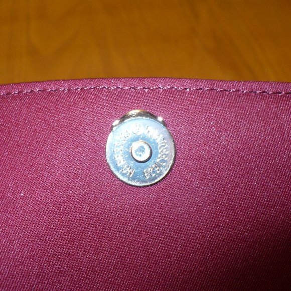 Franco Sarto Womens Deep Red Velvet Shoes & Purse - Picture 9 of 10